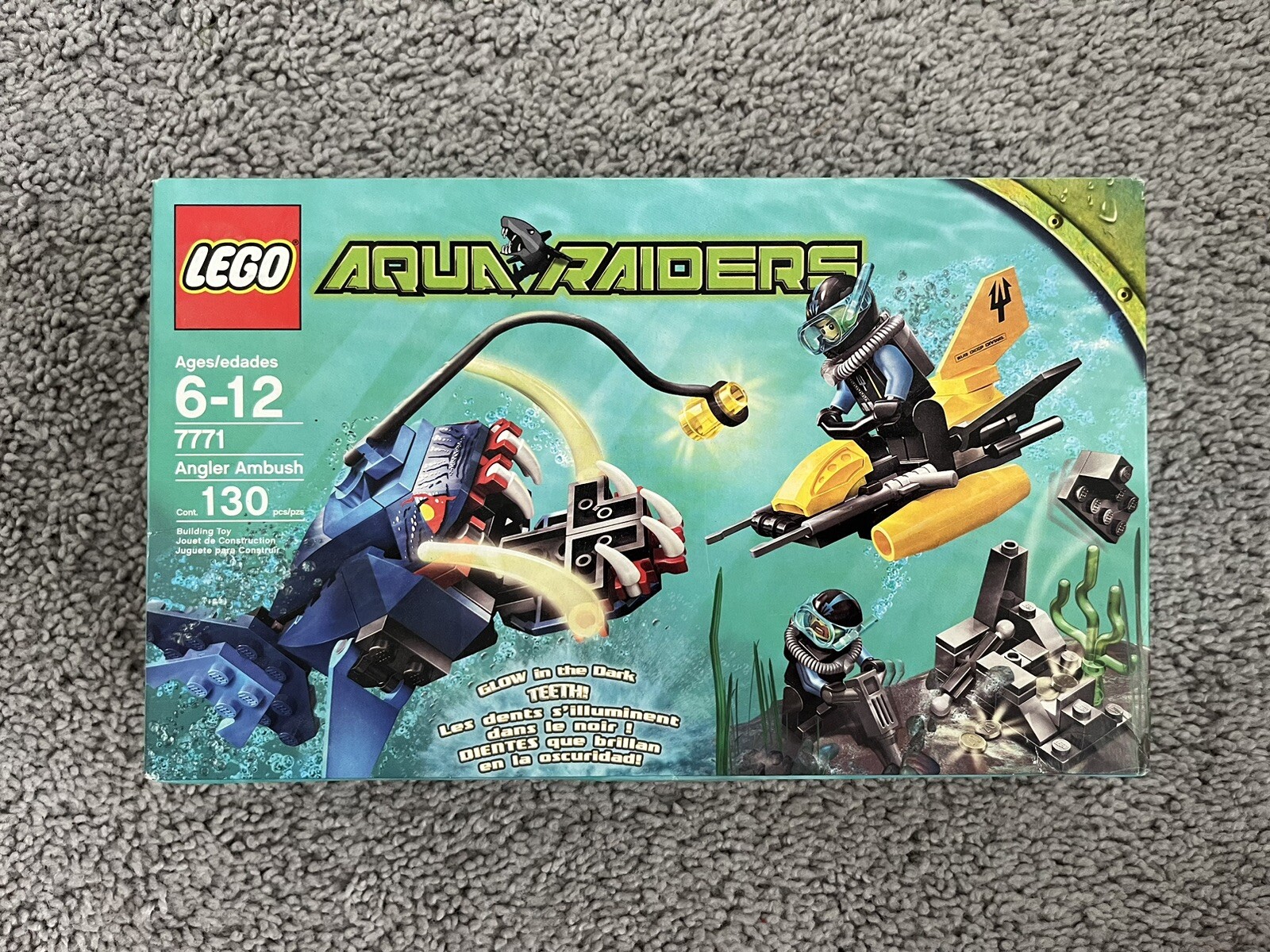 New Sealed LEGO Aqua Raiders Angler Ambush 7771, In Hand & Ships Fast ...