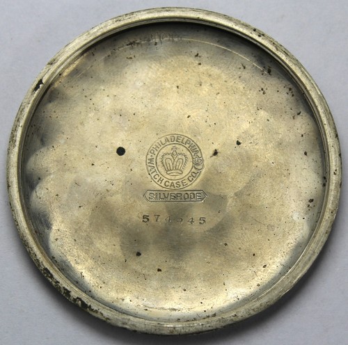 1914 Elgin Grade 293 16s 7j Pocket Watch w/ OF Case - Parts/Repair - Bild 4 von 4