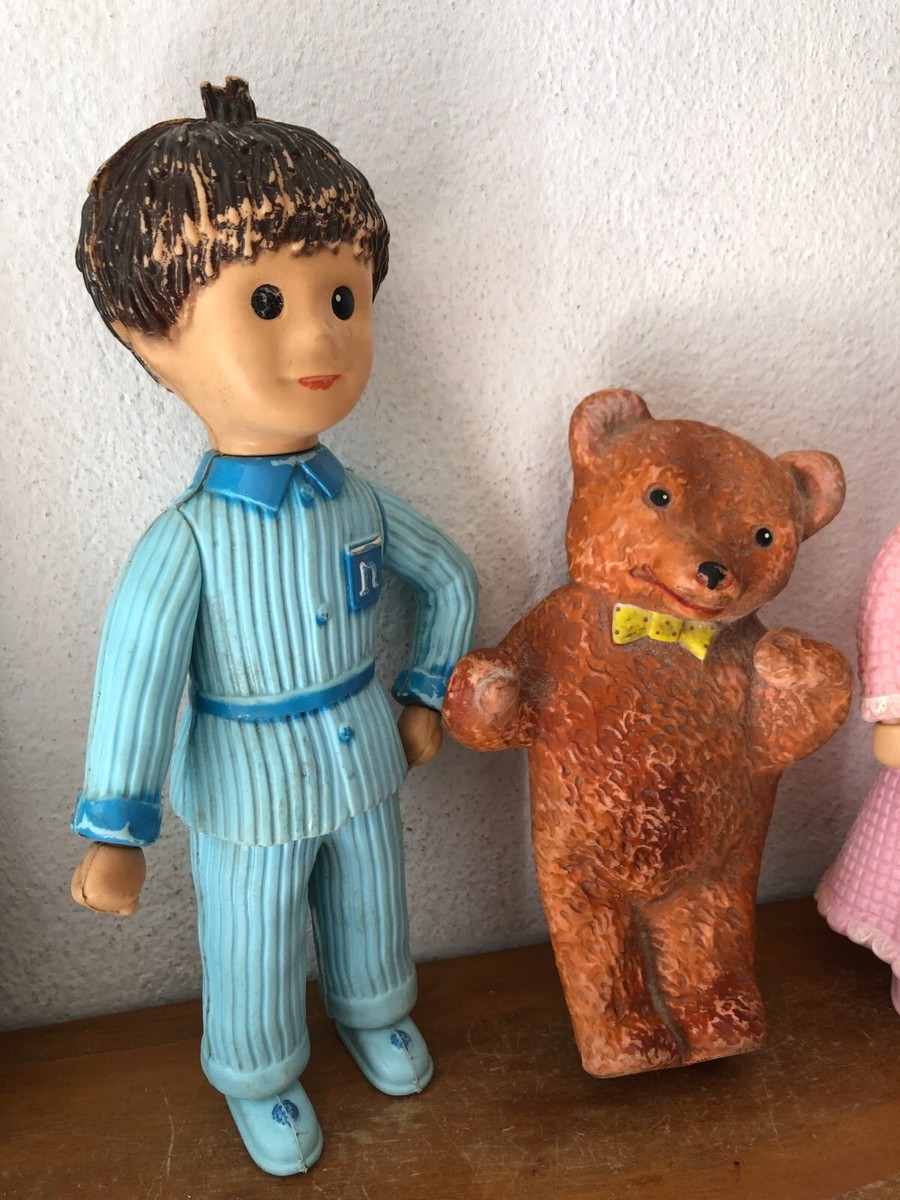 jouet NICOLAS et PIMPRENELLE ourson Bonne nuit les petits