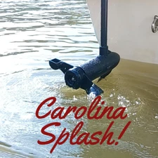 Carolina Splash, Splasher, Fish Attractor, attached to your Trolling Motor