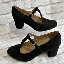 Dream Pairs Women Low Chunky Heel T-strap Mary Jane Dress Wedding Pump Shoes 9