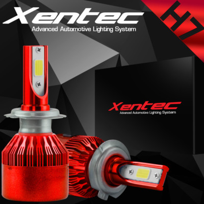 XENTEC LED HID Headlight kit H7 White for Mercedes-Benz ML500 2002-2015