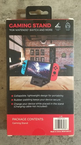 NUEVO Soporte para juegos Vivitar para Nintendo Switch y más - Imagen 2 de 3