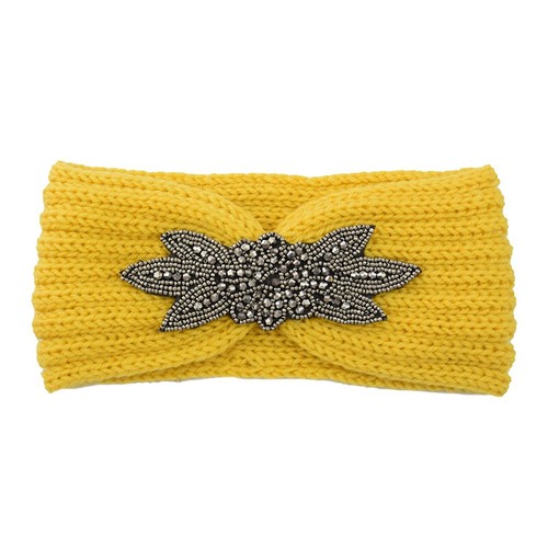 Women Winter Ear Warmer Headwrap Fashion Crochet Headband Knit Flower Hairband * - Bild 46 von 47