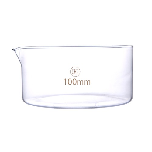 Deschem Lab Glass Crystallizing Dish With Spout Laboratory Chemistry Glassware - Picture 3 of 10
