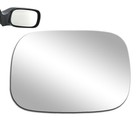 Mirror Glass For 2005-2010 Toyota Avalon Passenger Side RH Replacement Adhesive