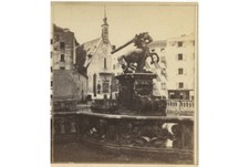 HORSE WELL MONUMENT - VINT STEREOVIEW