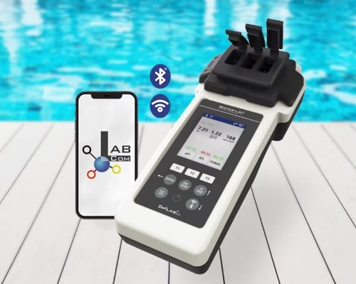 PoolLab 2.0 Photometer Pooltester Messgerät Chlor pH-Wert Schwimmbad Pool NEU - Bild 8 von 8