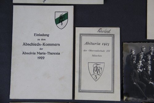 Studentika Fotos Postkarten Absolvia Maria Theresia 1922 Abituria 1925 München - Bild 5 von 11