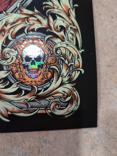 Metallica Frauenfeld Switzerland 6/29/2022 RAINBOW FOIL Poster AP #/30 Juan Ma - Picture 5 of 6