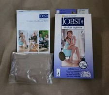 Jobst 119757 Ultrasheer Knee High Open Toe Socks-30-40 mmHg Size XL Natural