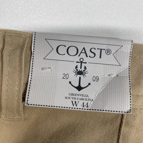 Coast Shorts Men’s 44 Tan Dock Chino Outdoor MEASURES 46 NEW - Picture 5 of 11