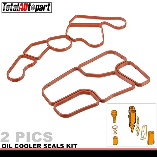 Oil Filter Housing & Cooler for Mercedes-Benz W203 C209 W164 2.5L 3.0L 3.5L 5.5L - Picture 3 of 9