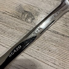 SK S-K 5/8" X 11/16" SAE OPEN END WRENCH MADE IN USA 86420 New Old Stock NOS 2