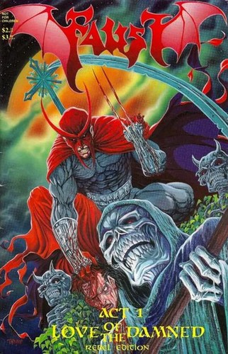 *FAUST LOVE OF THE DAMNED#1*REBEL STUDIOS*1991*NM*TNC*