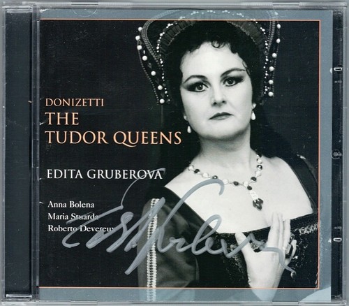 Edita GRUBEROVA Signiert DONIZETTI Tudor Queens Anna Bolena Maria Stuarda CD - Bild 1 von 1
