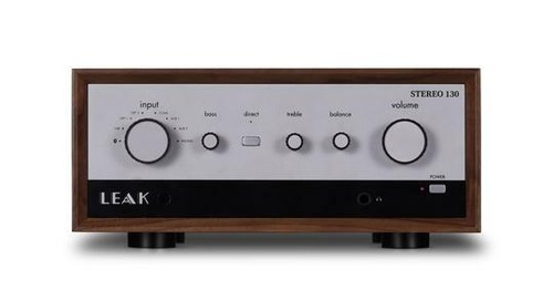 LEAK STEREO 130 WALNUT AMPLIFICATORE INTEGRATO NUOVO GARANZIA ITALIA - Foto 1 di 3