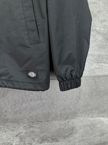 Dickies Mens Windbreaker Jacket Size XS Bomber Lightweight Snap Button Lined - Picture 3 of 12