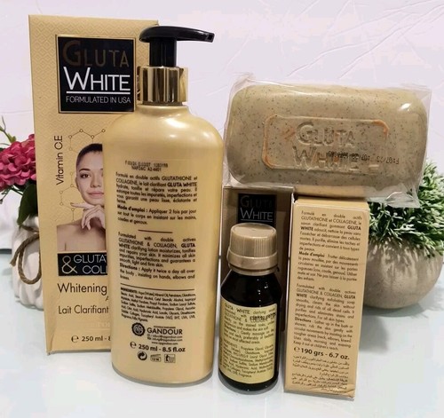 Gluta White Age Defying Lotion Wt Glutathione & Collagen 250ml + Soap+Serum 3in1 - Picture 2 of 4