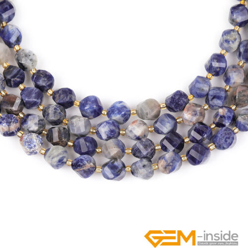 Natural Assorted Gemstone Twist Faceted Charms Loose Beads for Jewelry Making AU - Picture 321 of 353