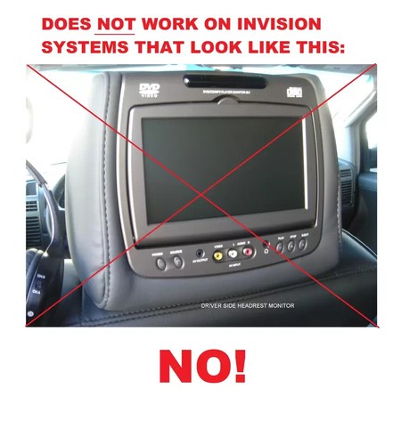 TWO DVD Remote Control and headphones for Infiniti QX60 2017 2018 2019 2020 2021 - Picture 2 of 10