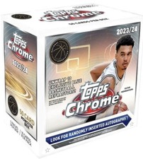 2023-24 Topps Chrome NBA Basketball Monster Box SEALED In-Hand