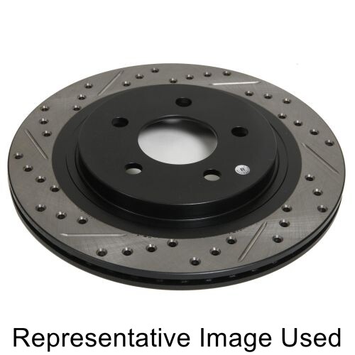 StopTech 127.45052L Sport Drilled & Slotted Rear Left Disc Brake Rotor NEW - Picture 1 of 1