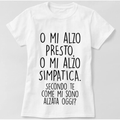 T-shirt Fanculo Tutti E Tutto # Maglietta Divertente Uomo Donna Vaffanculo Fuck