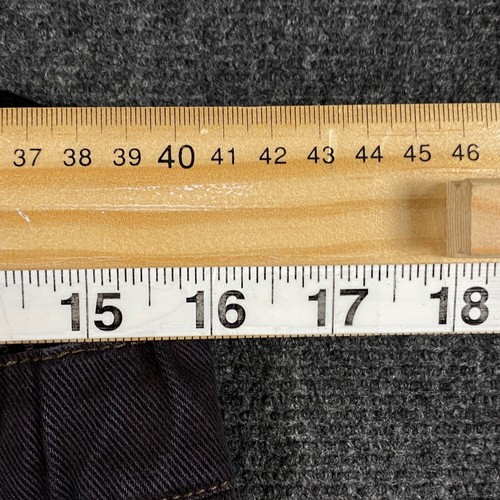 One Teaspoon High Waisted Womens Small Shorts Black Denim Distressed Casual - Picture 6 of 13