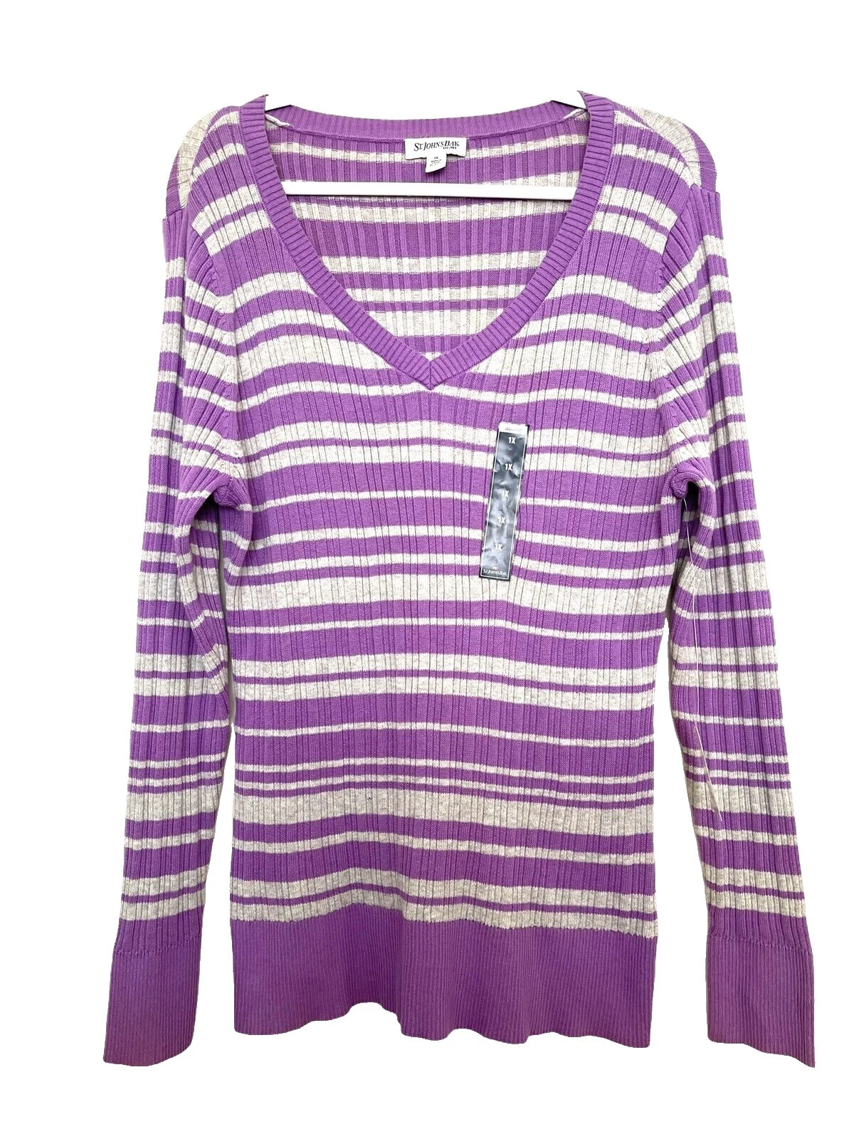 St. John's Bay Suéteres para mujer a rayas