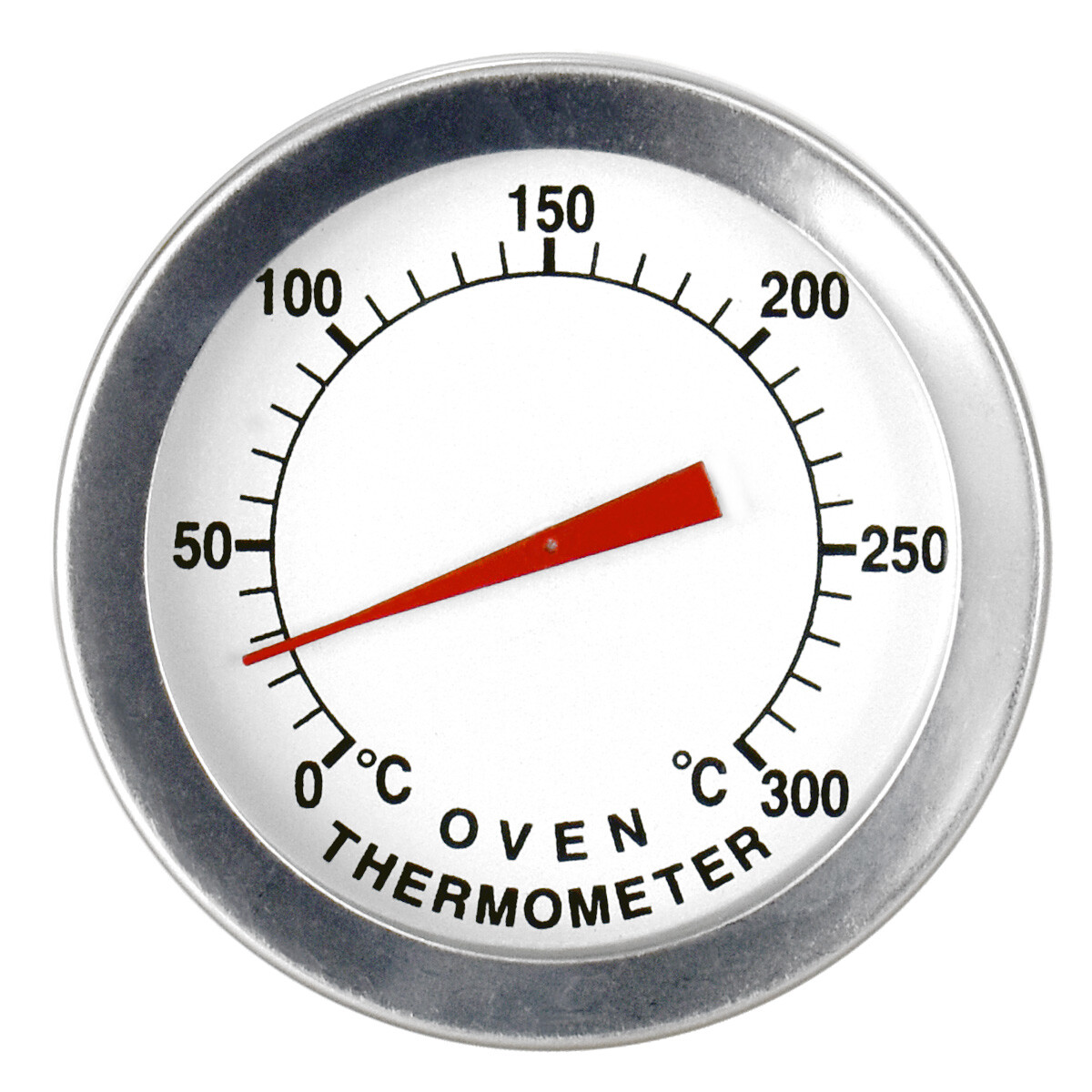 Pizza Thermometer Bread Bakery Oven BBQ Smokehouse Grill 0-300°C Stainless steel