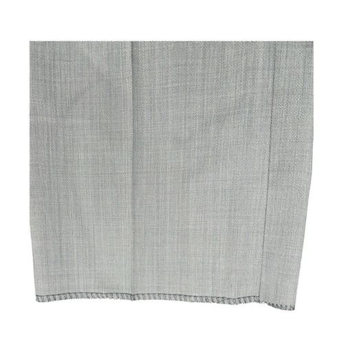 $155 Hart Schaffner Marx NEW YORK Fit Wool Dress Pants | Gray, 44 R Unhemmed - Picture 11 of 12