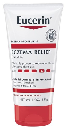 Eucerin Eczema Relief Cream Full Body Daily Lotion for Eczema-Prone Skin 5 oz - Bild 1 von 2