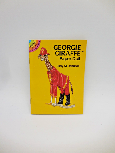 Dover Little Activity Books Georgie Giraffe Paper Doll UNCUT 1992 - Picture 1 of 7