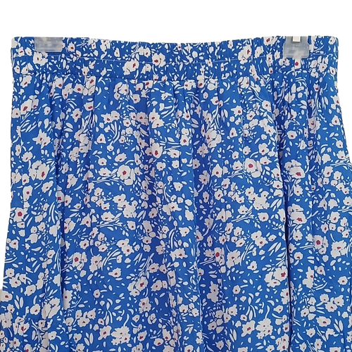 NWT PrettyGarden Rayon Skirt Womens Medium Floral Pull On Midi High Low Hem - Picture 5 of 14