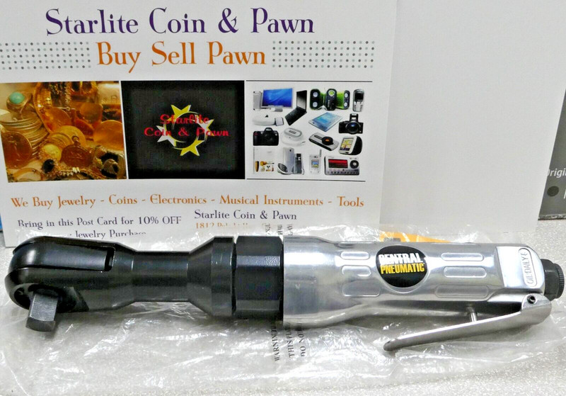 Central Pneumatic 1/2" Air Ratchet Wrench