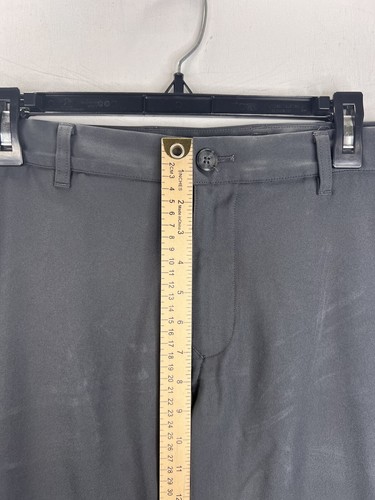 Mizzen + Main Pants Men’s 34x32 Baron Chino Trim Fit Golf Dark Gray Inseam 31" - Picture 6 of 15
