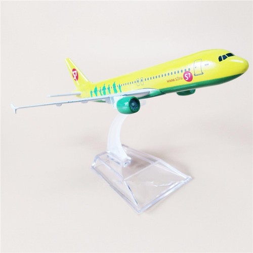 1/400 16cm Russia Air Siberia S7 A320 Airplane Model Diecast Aircraft Display H - Picture 12 of 18
