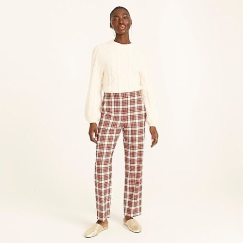Auralee Wool Serge Check Narrow Slacks | eBay