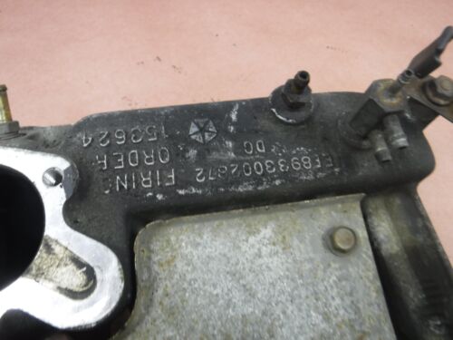 Jeep Cherokee XJ 87-90 4.0 6 Cyl Intake Manifold Renix 8933002872 - Foto 4 di 7