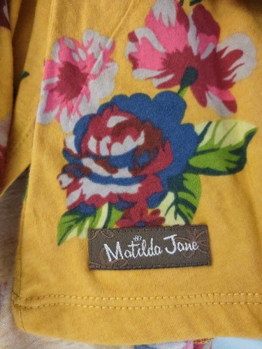 Neu Matilda Jane Alana Maxikleid senfgelb Blumen Wickel S Boho Hippie Chic - Bild 10 von 11