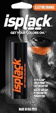TWO 2 iSplack Colored Eye Black Sticks-ELECTRIC ORANGE-Face Paint/Reduce Glare
