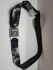 Buckle-Down Attack on Titan Military Crests Seatbelt Mesh Canvas Belt Adjustable