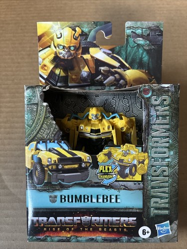 Transformers Rise of the Beasts BumbleBee 4" Flex Changers Figure New - Picture 1 of 16