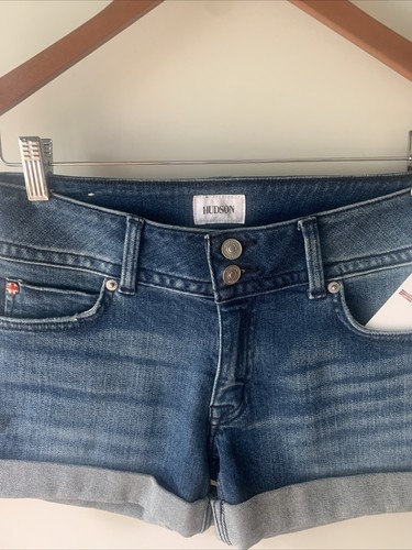 Hudson Denim Jean Shorts NWT!  Ruby Mid Thigh Short Blue Womens Size 26. $169 - Picture 3 of 11