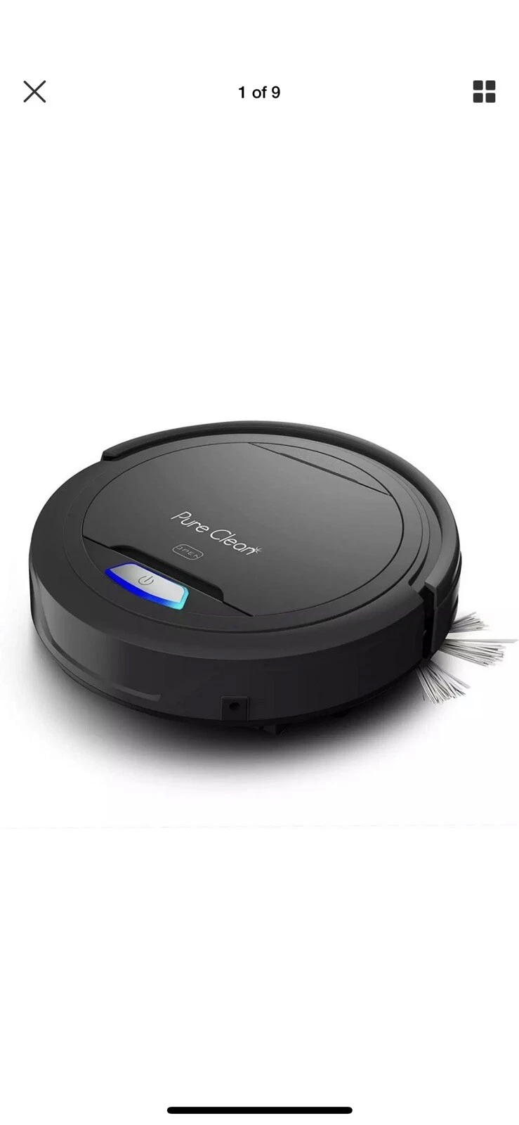 PURE CLEAN PUCRC26B.5 Automatic Robot Auto Vacuum - Home Cleaning - Cleaner...