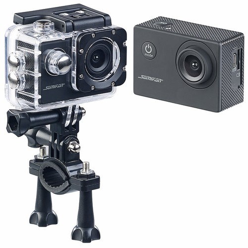 Somikon HD-Action-Cam DV-1212 V2 mit Unterwasser-Gehäuse, IP68, bis 30 m - Bild 5 von 8