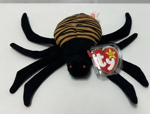 Ty Beanie Baby Spinner the Spider #4036 Tag Errors - Picture 2 of 14