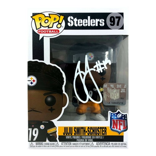 Juju Smith-Schuster Autogramm Funko Pop #97 JSA COA Pittsburgh Steelers signed - Bild 1 von 5