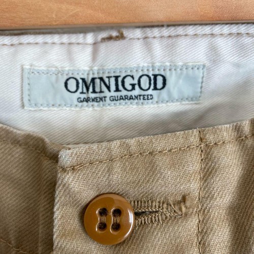 Omni God Murauepon Military Chino Pants Beige Size